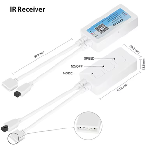 ESann BT 4PIN 5PIN App-Tasten Tasten Musik gruppierung Timer IR Remote LED RGB Rgbw Controller - Product Image 2