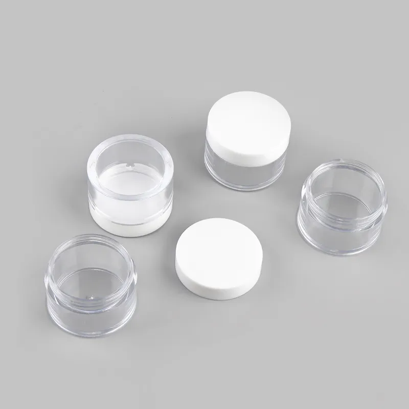 Hot sale small capacity 10ml 20ml lotion jar portable cosmetic cans for eye face cream