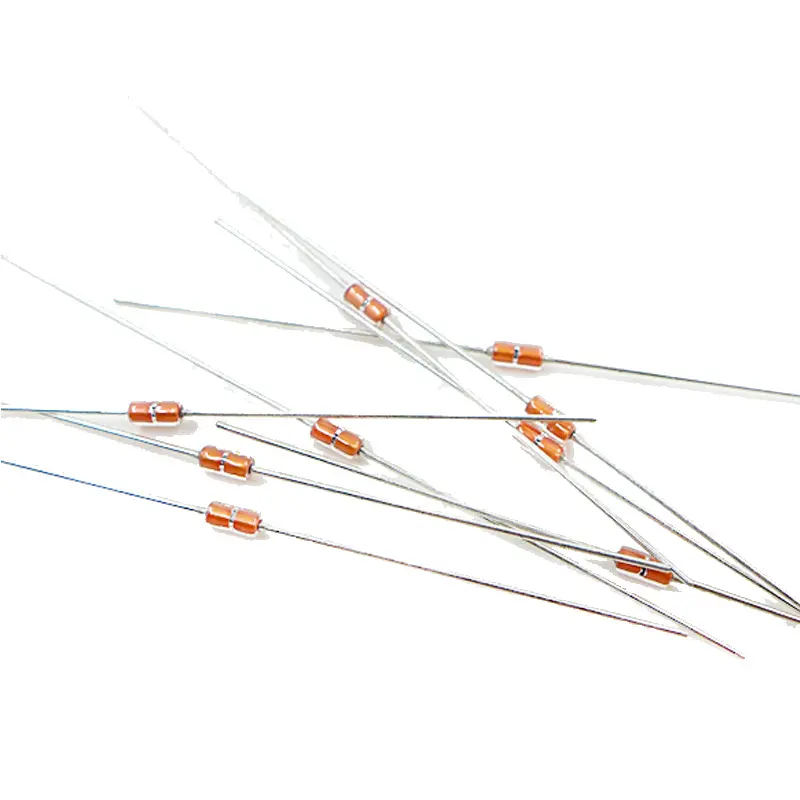 กระจกปิดผนึกThermistor MF58 5% 1K 2K 5K 10K 20K 50K 100K 200K 500K 1Mเตาแม่เหล็กไฟฟ้าอุณหภูมิเซ็นเซอร์