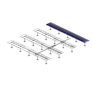 Sistema de seguimiento solar de la mejor calidad, 12kw, dos ejes, todos los componentes clave, sistema de seguimiento de paneles solares, seguimiento solar de doble eje - Product Image 1