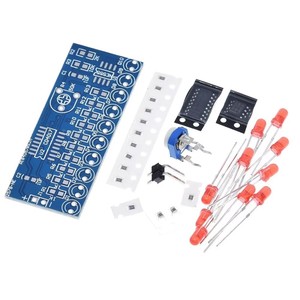 Akıllı elektronik kitleri NE555 + CD4017 LED ışık su akan DIY kiti çalışan LED akış LED ışık elektronik ilkeleri öğrenmek - Product Image 4