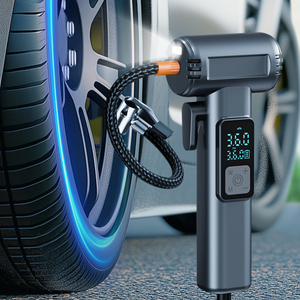 Multi Functional Wireless Inflation Pump with Window Breaker and Cutting Knife <strong>Function</strong> 150Psi Tire Inflator Air Pump - Product Image 1