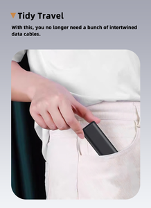旅行紧凑型4合1数据线组织器多功能USB充电适配器套件 - Product Image 5