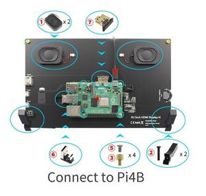 YZY 10,1-Zoll-TFT-LCD-Display mit HMI-Karte 1024*600 Touchscreen-LCD-Monitor modul für Raspberry Pi 3/4B - Product Image 6