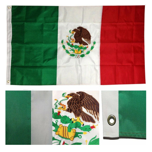 Promotion Mexico Sports <strong>Flags</strong> Wholesales Customize Logo Full Color Polyester Cheap Football Soccer Fans <strong>Cheer</strong> Scarf <strong>Flags</strong> - Product Image 3
