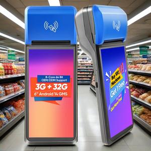 Fyj F1-99 סופרמרקט לרשום קוד <span class=keywords><strong>qr</strong></span> קוד סריקת pos מערכת nfc אנדרואיד 14 Gms אישור bt כף יד 64bit