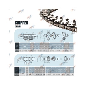 Taiwan TYC 08B Transmission <strong>Chains</strong> Gripper and Packing Machine <strong>Chain</strong>