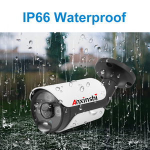 Anxinshi 5.0MP 4In1 Fisheye Bullet Camera AHD TVI CVI CVBS Output kamera 180 betrachtung winkel analog cctv kamera - Product Image 4