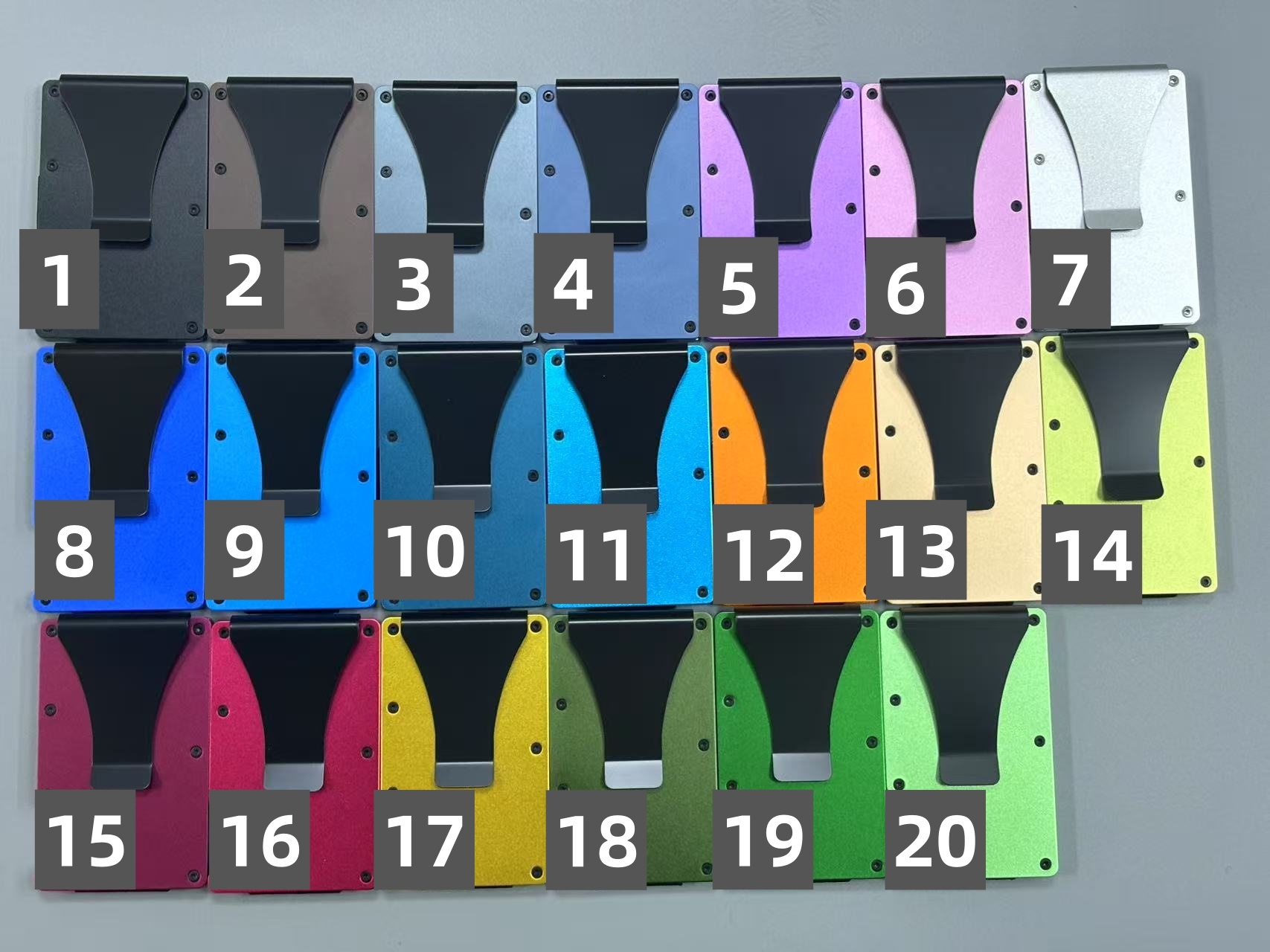 Confezione in scatola di carta nera colore 17