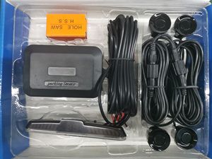 Sensor de aparcamiento para coche, sistema de Radar de marcha atrás trasero con 4 sensores, alarma LED de marcha atrás inalámbrica, recordatorio de alarma - Product Image 5
