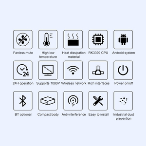 Mini Pc Rk3399 doppia Cortex-A72 + Quad architettura Cortex-A53 Hexa core 1.8Ghz Rj45 * 2 Wif 5G Sim Card Computer Desktop Minipc - Product Image 2