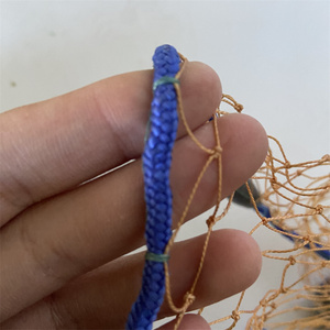 4ft EZ accu-ném chì Sinker 5/8 \ "SQ hoàn toàn mở hạ cánh cá Net dây rút multifilament tay ném đúc Net Đôi Nút - Product Image 3