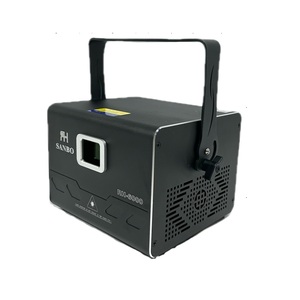 Luce Laser di animazione 6W RGB di alta qualità DMX512 ILDA luci da palcoscenico controllate da telefono con programmi di animazione - Product Image 2