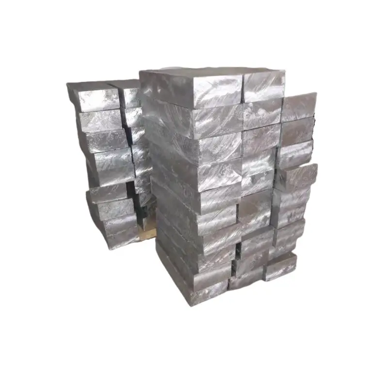Fornitori cinesi all'ingrosso lingotti di piombo di alta qualità lingotto di zinco piombo lega di antimonio 99.995%