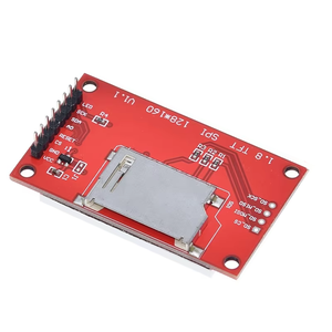 1.8 inç 1.8 "LCD ekran TFT ekran modülü SPI arayüzü 128*160 çözünürlük 16BIT RGB 4 IO ST7735S Arduino için sürücü