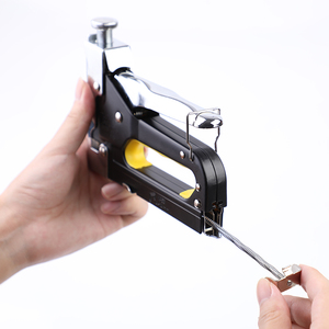 Dụng Cụ Cầm Tay 3 Trong 1 Staple Gun Heavy Duty Bằng Gỗ Cầm Tay Staple Gun <span class=keywords><strong>Stapler</strong></span> Set - Product Image 2