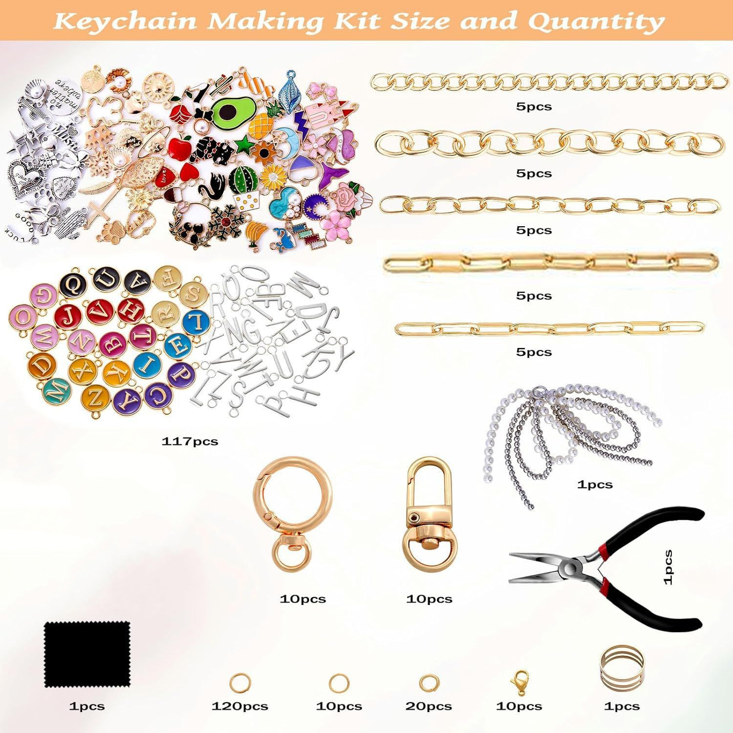 Sac OPP de 325 pièces