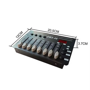 Mini controlador de DMX-48 para cabezales móviles LED PAR Light DJ Disco Efecto de iluminación Consola LED Matrix Tipo de luz - Product Image 3