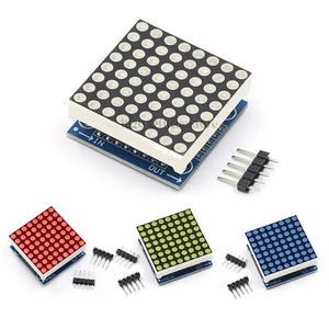 MAX7219 Punktmatrix-Modul MCU-Steuer treiber LED-Modul Anzeige modul - Product Image 3