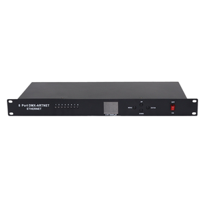 8 port Artnet DMX SPI LED piksel denetleyici SD kart DMX512 konsolu LED piksel denetleyicisi destekler - Product Image 4