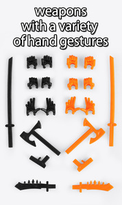 t13动作人物红色可移动多关节幸运假人13玩具动作人物3d打印机器人全关节 - Product Image 3