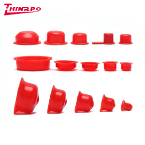 定制圆管端乙烯基塑料盖硅橡胶端盖和锥形塞塞 - Product Image 3