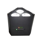 Up aydınlatma kablosuz akülü 3x18w RGBWAUV led led par ışık parti aydınlatması uplight - Product Image 2