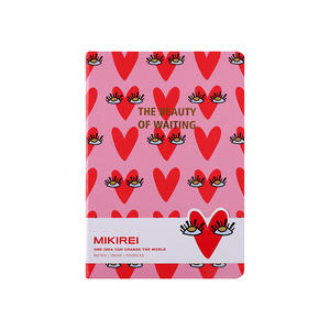 Cuadernos de 96 hojas de línea horizontal A5 de tapa dura, cuaderno de cuenta de mano, libro de ejercicios para estudiantes y niñas, transfronterizo