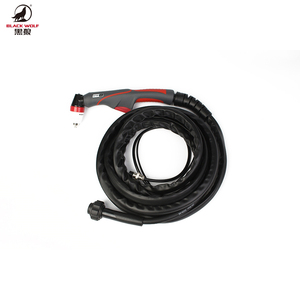 Siyah kurt Euro tipi 80A HF 80S Post akış P80 plazma kesme meşale kaynak torçları yedek parça ve sarf malzemeleri - Product Image 6