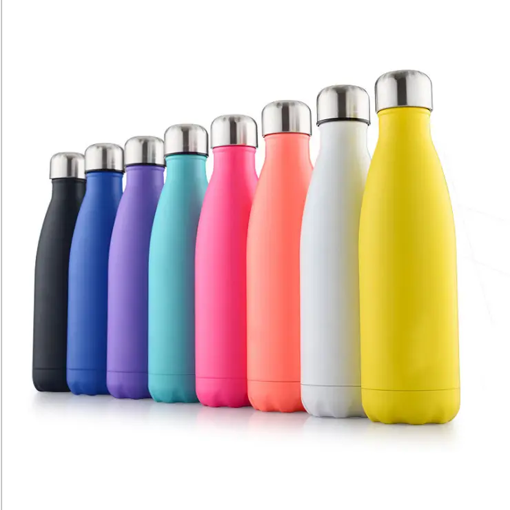 17 oz eco friendly double wall stainless steel vacuum insulated bpa free 500ml thermo camping drinking water bottle