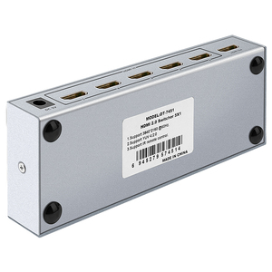DTECH Switch <strong>Hdmi</strong> 4K HDR Switch <strong>Hdmi</strong> 5x1 <strong>Hdmi</strong> Switch 4K <strong>5</strong> Port <strong>5</strong> in <strong>1</strong> Out Video <strong>Switchers</strong> Signal Distribution HDR - Product Image 3