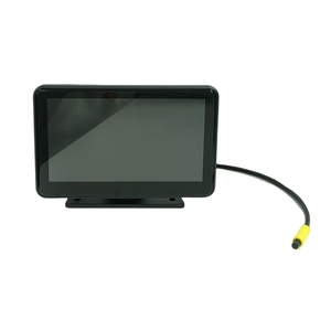 Monitor de pantalla táctil de 7 pulgadas, cámara de 2 canales 1080P con sistema BSD para kit de cámara de visión trasera de cami