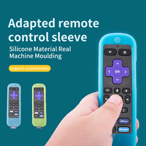 Factory Wholesale 2021 for <strong>Roku</strong> Express 4K+ TV Remote Control Silicone Protective Cover Explosion Model Waterproof Function
