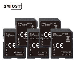 Smiost gps ניווט מפת מכונית כרטיס תוכנת navig sd עבור mercedes a218 v19 אירופה 32gb cla mlc מחלקה