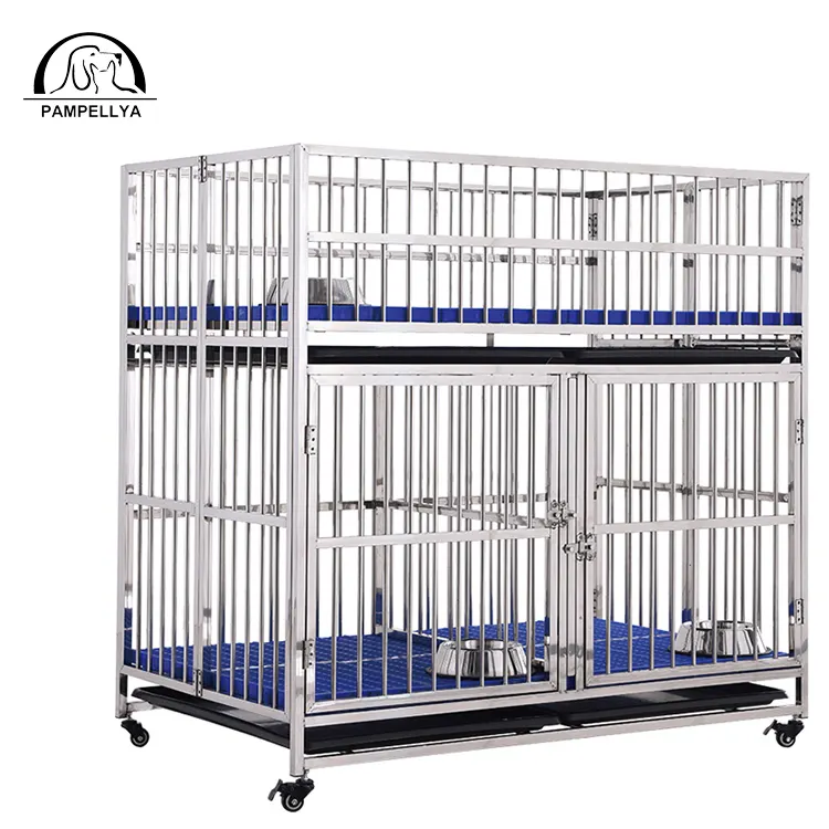 2020 Designed Hot Products High Quality Large Crate Stainless Steel Dog Cage
