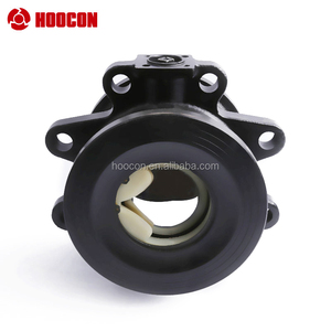 Controllo dei sistemi HVAC valvola a sfera in ferro DN150 con attuatore serranda 24NM - Product Image 4