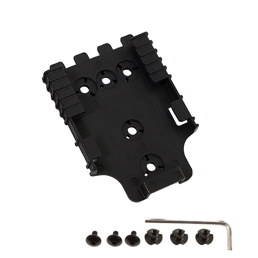Receiver Plate - Black