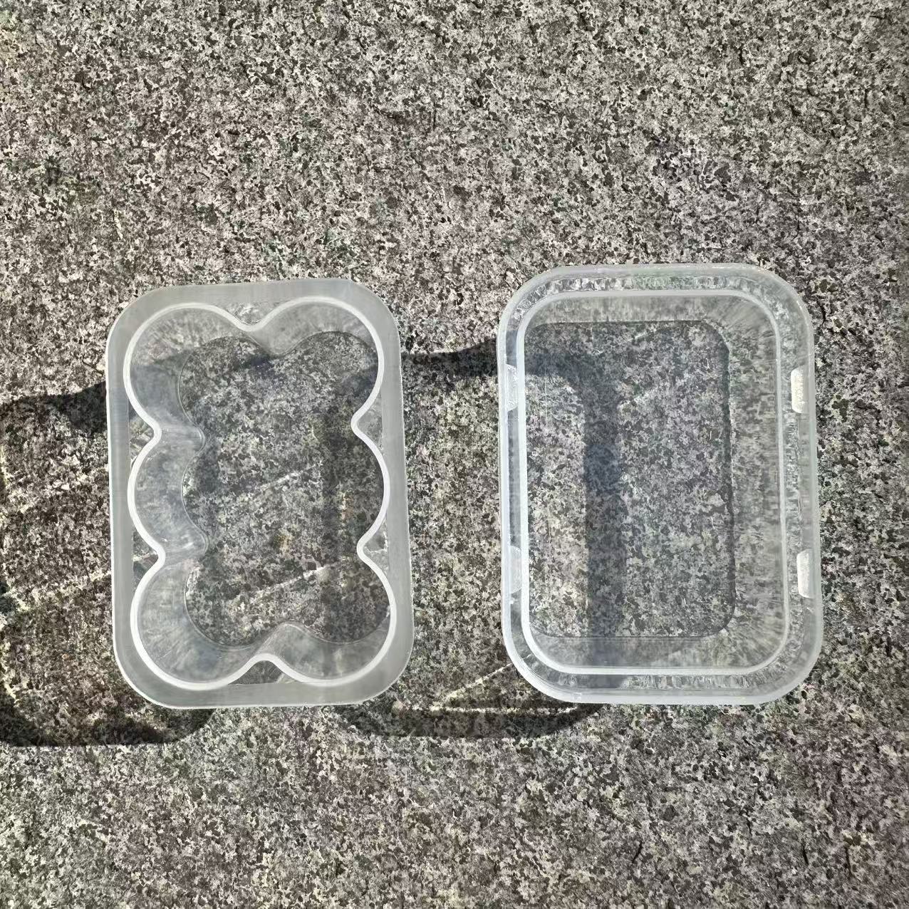 Boîte de 6 flacons transparents de 3 ml
