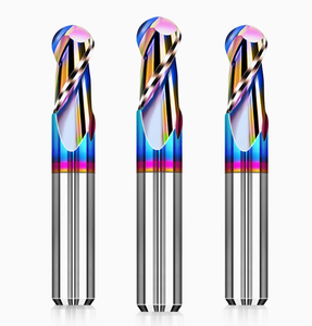 Customizable CNC Tools <strong>50mm</strong> Solid Carbide Ball Nose End Mill <strong>Cutter</strong> 2-Flute Taper Ballnose Bit with Coating ODM OEM Supported - Product Image 5