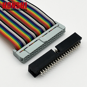 2.54mm Box <strong>Header</strong> H8.8 40P Gold Plated Straight Dual Row Customized High Quality Electrical Connector Box <strong>Header</strong> - Product Image 5