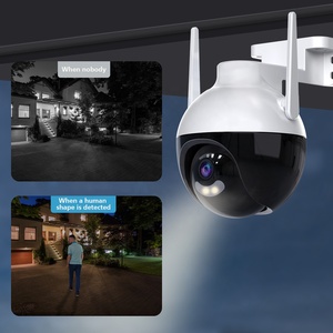Neu Ankunft 4MP iCsee Kamera WIFI PTZ CCTV Kamera ICSEE Überwachung Auto Tracking Outdoor iCsee Kamera