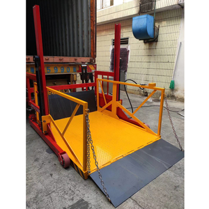 Plataforma niveladora de muelle de carga móvil, equipo de descarga de contenedores eléctricos de 1 tonelada - Product Image 4