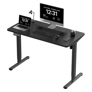 <strong>Simple</strong> Portable 28 to 48 Inch Height Adjustable PC Sit Standing <strong>Desk</strong> 24x48 Inch Easy to Move and Control Electric <strong>Computer</strong> <strong>Desk</strong> - Product Image 5