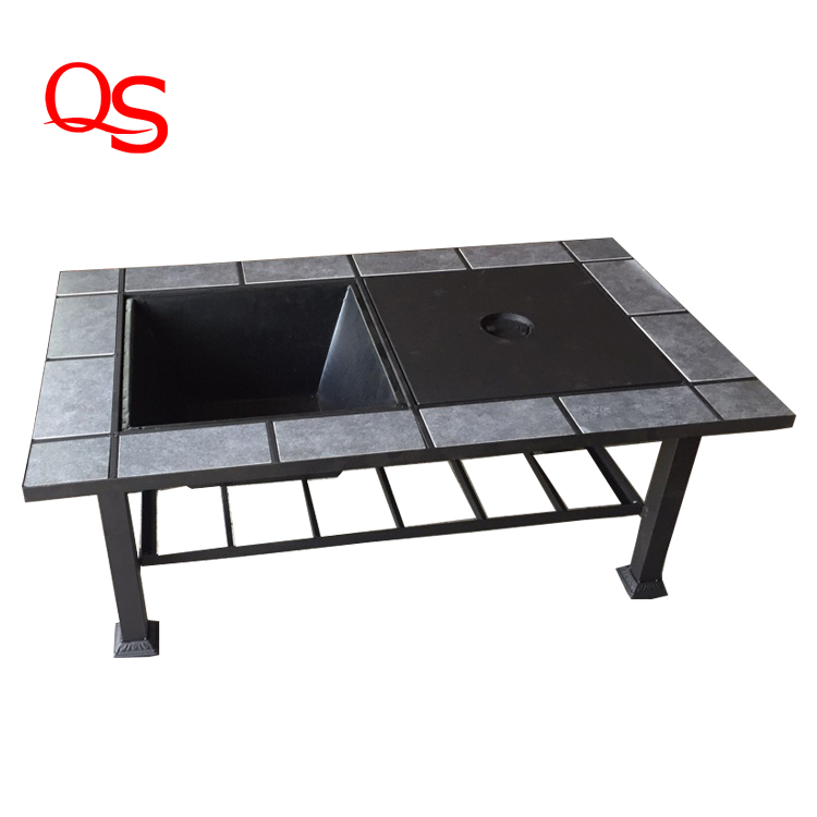 2021 Multi-purpose Fire pit outdoor garden Outdoor backyard barbecue party fire pit table for party