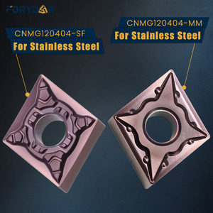 OEM cnmg120404 chính xác Carbide chèn cho thép không gỉ bên ngoài chuyển công cụ chế biến thép không gỉ CNC chèn - Product Image 2