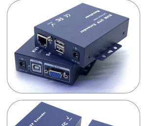Customization RJ45 To VGA Extender <strong>KVM</strong> VGA Extender 100M Extender <strong>KVM</strong> VGA 100 Metros - Product Image 4