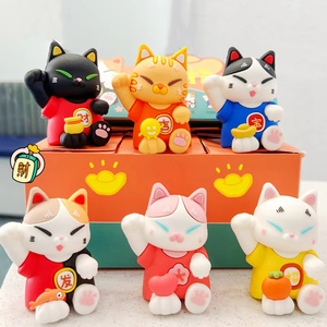 Support Custom Design Labubu the Monsters Blind Box <strong>Cardiac</strong> Macarone Kawai Guess Bag Figure Model Keychain Surprise Gift <strong>Toy</strong> - Product Image 2