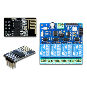 12V <strong>ESP8266</strong> ESP-01 4 Channel <strong>Wifi</strong> <strong>Relay</strong> <strong>Module</strong> Remote Control <strong>Switch</strong> for Smart Home IOT Transmission Phone APP Controller - Product Image 3