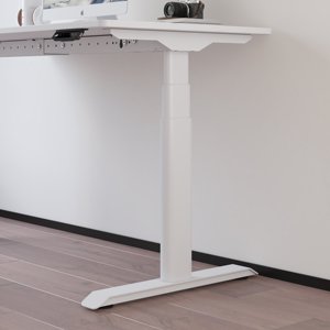 Modern Home Office <strong>Computer</strong> Desk with Black Walnut Solid Wood Intelligent Electric Double Motor Oval Leg Lifting <strong>Table</strong> Rack - Product Image 1