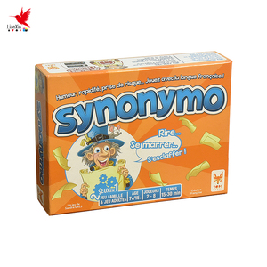 Custom Cardboard Board Game Boxes with Fashionable Printing Including PP Leather Silicone Plastic Materials and Custom Logo - Product Image 2